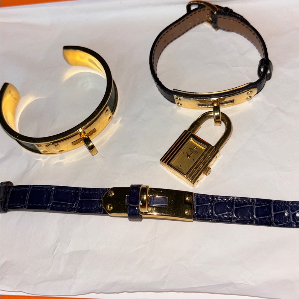 HERMES Bundle watch, bangle and bracelet